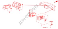 SCHAKELAAR(RH) voor Honda ACCORD EXI 4 deuren 4-traps automatische versnellingsbak 1998