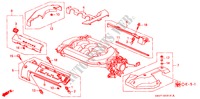 SPRUITSTUK AFDEKKING(1) voor Honda ACCORD 3.0V6 4 deuren 4-traps automatische versnellingsbak 2000