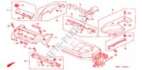 SPRUITSTUK AFDEKKING(2) voor Honda ACCORD 3.0IV6 4 deuren 4-traps automatische versnellingsbak 2001