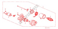 STARTMOTOR(MITSUBA) (L4) voor Honda ACCORD 2.3VTI 4 deuren 4-traps automatische versnellingsbak 2001