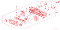 VERWARMING REGELAAR(AUTOMATISCH) ( '00) voor Honda ACCORD EX 4 deuren 4-traps automatische versnellingsbak 2000