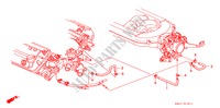 WATERSLANG(V6) voor Honda ACCORD 3.0IV6 4 deuren 4-traps automatische versnellingsbak 2001