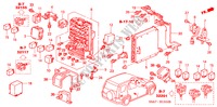 BEDIENINGSEENNEID(CABINE) (LH) voor Honda CR-V ES 5 deuren 4-traps automatische versnellingsbak 2003
