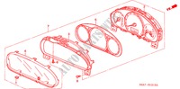 METER KOMPONENTEN(NS) ('05) voor Honda CR-V EXECUTIVE 5 deuren 4-traps automatische versnellingsbak 2005