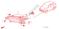 MISTLICHT( '04) voor Honda CR-V RV-SI 5 deuren 5-versnellings handgeschakelde versnellingsbak 2003