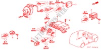 SRS EENHEID(LH) ( '04) voor Honda CR-V ES 5 deuren 5-versnellings handgeschakelde versnellingsbak 2004