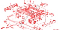 V. ZITTING COMPONENTEN (LH)(BESTUURDERZIJKANT) voor Honda CR-V ES 5 deuren 4-traps automatische versnellingsbak 2004
