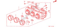 VERWARMING REGELAAR(LH) voor Honda CR-V ES 5 deuren 4-traps automatische versnellingsbak 2003
