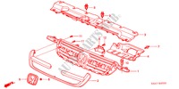 VOOR GRILLE( '04) voor Honda CR-V SE-S 5 deuren 5-versnellings handgeschakelde versnellingsbak 2004