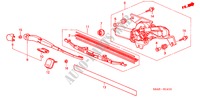 ACHTER WISSER voor Honda CR-V RV-I 5 deuren 5-versnellings handgeschakelde versnellingsbak 2006