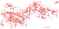 INSTRUMENTEN PANEEL(RH) voor Honda CR-V BASE 5 deuren 4-traps automatische versnellingsbak 2006
