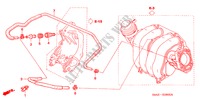 PCV SLANG voor Honda CR-V EXECUTIVE 5 deuren 4-traps automatische versnellingsbak 2006
