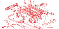 V. ZITTING COMPONENTEN (LH)(BESTUURDERZIJKANT) voor Honda CR-V LS 5 deuren 4-traps automatische versnellingsbak 2006