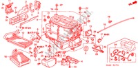 VERWARMINGSEENHEID(RH) voor Honda CR-V SE-E 5 deuren 4-traps automatische versnellingsbak 2006