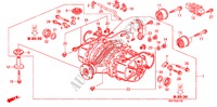 ACHTER DIFFERENTIEEL(1) voor Honda MR-V LX 5 deuren 5-traps automatische versnellingsbak 2003