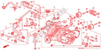 ACHTER DIFFERENTIEEL(2) voor Honda MR-V EX 5 deuren 5-traps automatische versnellingsbak 2007