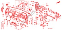 INSTRUMENTEN PANEEL voor Honda MR-V EX 5 deuren 5-traps automatische versnellingsbak 2004