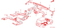 KANAAL voor Honda MR-V EX 5 deuren 5-traps automatische versnellingsbak 2003