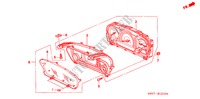 METER KOMPONENTEN(NS) ( '05) voor Honda MR-V EX 5 deuren 5-traps automatische versnellingsbak 2003