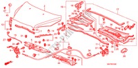 MOTORKAP voor Honda MR-V EX 5 deuren 5-traps automatische versnellingsbak 2003