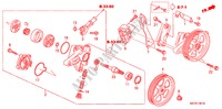 P.S. POMP/HOUDER('05 ) voor Honda MR-V EXL 5 deuren 5-traps automatische versnellingsbak 2005