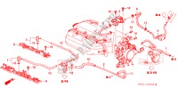 SLANGEN( '04) voor Honda MR-V LX 5 deuren 5-traps automatische versnellingsbak 2003