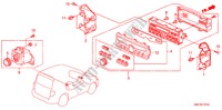 VERWARMING REGELAAR(AUTOMATISCH) voor Honda MR-V EX 5 deuren 5-traps automatische versnellingsbak 2003