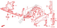 VOOR KAPPEN voor Honda MR-V EXL 5 deuren 5-traps automatische versnellingsbak 2006