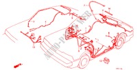 BEDRADINGSBUNDEL(2) voor Honda ACCORD STD 3 deuren 5-versnellings handgeschakelde versnellingsbak 1983