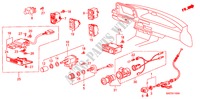 SCHAKELAAR(1) voor Honda ACCORD BASIC 4 deuren 5-versnellings handgeschakelde versnellingsbak 1983