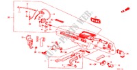 VERWARMING KANAAL voor Honda ACCORD BASIC 4 deuren 5-versnellings handgeschakelde versnellingsbak 1983