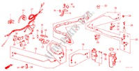 AIRCONDITIONER (SLANGEN/PIJPEN) voor Honda ACCORD STD 3 deuren 5-versnellings handgeschakelde versnellingsbak 1985
