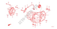 TRANSMISSIE BEHUIZING voor Honda JAZZ STD 3 deuren 4-versnellings handgeschakelde versnellingsbak 1985