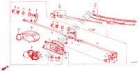 VOOR RUITESPROEIER (E,Q) voor Honda JAZZ DX 3 deuren 3-traps automatische versnellingsbak 1985