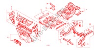 CHASSIS STRUKTUUR(3DE,4DE,5DE) voor Honda CIVIC DX 5 deuren 5-versnellings handgeschakelde versnellingsbak 1982