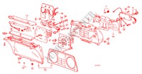 SNELHEIDSMETER COMPONENT voor Honda CIVIC WAGON DX 5 deuren 3-traps automatische versnellingsbak 1982