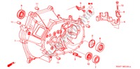 KOPPELINGKAST voor Honda JAZZ 1.4LS 5 deuren 5-versnellings handgeschakelde versnellingsbak 2002