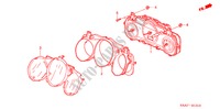 METER KOMPONENTEN(NS) voor Honda JAZZ 1.2S 5 deuren 5-versnellings handgeschakelde versnellingsbak 2002