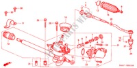 P.S. VERSNELLINGBOX(EPS) (LH) voor Honda JAZZ 1.4ES 5 deuren 5-versnellings handgeschakelde versnellingsbak 2002