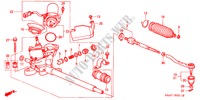 P.S. VERSNELLINGBOX(EPS) (RH) voor Honda JAZZ 1.4SE 5 deuren CVT versnellingsbak 2003