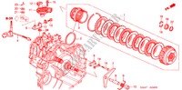 START KOPPELING voor Honda JAZZ 1.4SE 5 deuren CVT versnellingsbak 2003