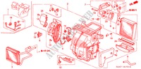 VERWARMINGSEENHEID(RH) voor Honda JAZZ 1.4SE 5 deuren 5-versnellings handgeschakelde versnellingsbak 2003