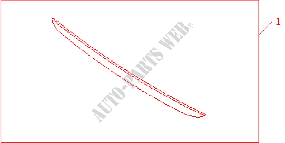 ACHTERKLEPDECORATIE CHR00M voor Honda JAZZ 1.4LS 5 deuren 5-versnellings handgeschakelde versnellingsbak 2002