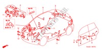 BEDRADINGSBUNDEL(RH) voor Honda JAZZ 1.4 SE       SPORT 5 deuren 5-versnellings handgeschakelde versnellingsbak 2004