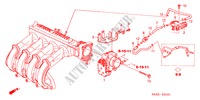 GAS HUIS(2) voor Honda JAZZ 1.4 ES 5 deuren 5-versnellings handgeschakelde versnellingsbak 2005
