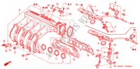 INLAAT SPRUITSTUK(1) voor Honda JAZZ 1.2 S 5 deuren 5-versnellings handgeschakelde versnellingsbak 2005