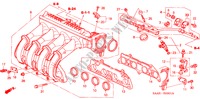 INLAAT SPRUITSTUK(2) voor Honda JAZZ 1.4 ES 5 deuren 5-versnellings handgeschakelde versnellingsbak 2004