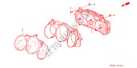 METER KOMPONENTEN(NS) voor Honda JAZZ 1.4 SE 5 deuren 5-versnellings handgeschakelde versnellingsbak 2004