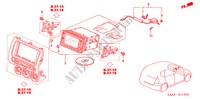 NAVIGATIE SYSTEEM voor Honda JAZZ 1.2 ES 5 deuren 5-versnellings handgeschakelde versnellingsbak 2004