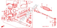 P.S. VERSNELLINGBOX(EPS) (RH) voor Honda JAZZ 1.4 SE 5 deuren CVT versnellingsbak 2004